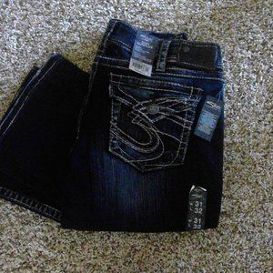 WOMEN'S SILVER JEANS